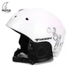 Skihelme Skihelm Integral geformter schützender Skihelm für Männer Frauen Kinder Winter Skateboard Sport Schnee Snowboard Skihelm 231030