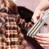 Fers à friser SONOFLY 22mm Triple baril bigoudi oeuf rouleau ondulé coiffure Profession outil de coiffure femmes fer à friser électrique JF-270 231030