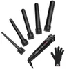 Curling Irons 5 w 1 włosy Curling Iron wielofunkcyjny lufa obracająca profesjonalna salonowa rurler do włosów 231030