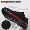 Chaussures habillées Light Running Respirant LaceUp Jogging pour Homme Baskets AntiOdor Mens Casual Drop 231030
