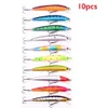 Fiske tillbehör lockar hårt bete mini minnow flytande swing crankbait galna wobblers konstgjorda bioniska vev lockar 231030