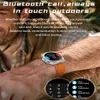 Z83 MAX GPS Smartwatch Okrągły ekran AMOLED Pełny dotyk stal nierdzewna inteligentna bransoletka Temperatura tętna Monitor Smartwatch