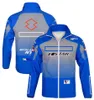 2023 Nuova giacca con cappuccio con zip Moto Team Giacca da motociclista con cappuccio casual Giacca a vento con cappuccio Giacca da corsa di motocross calda per esterni