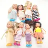 Dolls 10pcs Lot Simba Doll مع ملابس 11 سم Mini Kelly Toys for Girls عيد ميلاد هدية 231030