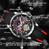 Armbanduhren LIGE Mechanische Uhren Chronograph Uhr für Männer Automatische Herren Luxus Original Marke Edelstahl Uhr 231027