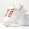 Force1 Low Classic Designer avec boîte Hommes Femmes Baskets Triple Blanc Noir Lin Utilitaire Rouge Pale Ivoire Pastel Hommes Formateurs Entraînement En Plein Air Casual Shoes36-46