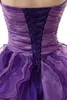 Quinceanera Dresses Princess Sweetheart Crystal Pleat Organza Ball Abito con allacciato Plus Times Sweet 16 Debutante Party Birthday Vestitidos de 15 Anos Q07