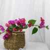 Fleurs décoratives 1pc Simulation décor à la maison fausse fleur 82cm bougainvilliers artificiels mariage couleur unie arrangement accessoire décoration