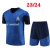 2023 2024 Om Marseilles French Tracksuit Soccer Jerseys Training Shirt Men and Kids 23 24 25 Football Tracksuit Jersey Shorts Kit 2025 Maillot Surtetement Foot