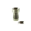 Other Hand Tools Male Domeless Smoking Titanium Nail 4 In 1 14Mm 18Mm Dual Function Gr2 For Wax Oil Hookah Water Pipes Dab Rigs Drop Dhpuc