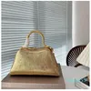 Women Handbag Designer Crossbody Small Snakeskin Leather Pouch Women Handbags Fashion Shopping Metal Serpentine Handle Wallet Gold