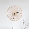 Horloges murales nordique moderne horloge design temps calme chambre minimaliste cuisine créative horloges murales décoration salon