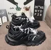 Master Casual Shoes Track 3.0 Sneakers Kvinnors Sneakers Paris Triple White Black Pink Grey Beige Orange Blue Platform Läder Nylon Tryckt plattform Sneakers