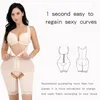 Shapers Femmes Taille haute Corset Shapewear pour femmes Tummy Control Body Shaper Taille Entraîneur Plus Taille Body Bulifter Sous-vêtements