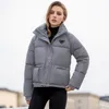 P-ra Ultra Light Plus Size Thin Women's Fall/winter Slim-fit Down Warm Pressed Cotton Jacket for Women to Provide