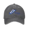 S FSP Print Graphic Casual Denim Cap Sticke Hat Baseball 231030