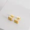 Designer Gold Ohrringe Schmuck Ohrstecker Frauen Ohrringe Liebe Luxus Anhänger Ohrring mit Box Hochzeit Party Dame Diamant Pendientes