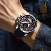 Armbanduhren LIGE Mechanische Uhren Chronograph Uhr für Männer Automatische Herren Luxus Original Marke Edelstahl Uhr 231027