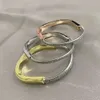 Tiffan armband ontwerper vrouwen originele kwaliteit bedelarmbanden hart nieuwe slot armband rose goud damesmode armband