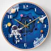 Horloges murales 12 pouces mouvement silencieux enfants horloge non-tic-tac enfants quartz rond pour la maison école chambre salon décor