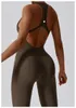 Lu Lu Women bodysuits for Yoga Sports Jumpsuits One Piece Sport Snabbtorkning Träning Bras Set ärmlösa Playsuits Fiess Casual LL