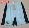 2023 2024 Men fotbollshorts Paris Mbappe Haaland Ansu Fati Saka CFC Sterling Shorts 23 24 Short de Football Shorts Size S-XXL