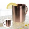 1pcs Moscow Mule Copper Mug for Drinkwares Party Kitchen Beer Wine Coffee Cup Cocktail Beer Steins Mug Drinkware Bar Tool