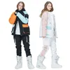 Outros produtos esportivos e homens jaquetas de esqui calças conjunto à prova de vento à prova d 'água terno de neve inverno quente esqui snowboard 231030
