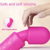 Jouets pour adultes 20 modes de vibration forte Mini vibrateur bâton magique USB masseur de charge Clitoris vibrateurs point G jouet sexuel pour femmes adultes 18 231030