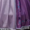 Cosplay Prinses Rapunzel Cosplay Kostuum Volwassen Vrouwen Mode Paarse Jurk Halloween Carnaval Baljurk