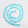 1 strand colorful transparent shiny AB crystal rondelle glass faceted beads for jewelry making jewelry diy accessorice Fashion JewelryBeads