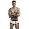 Mutande Boxer da uomo di Seobean con tasche a forma di U e biancheria intima giovane alla moda