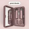 Nail Art Kits Clipper Set Geschenkdoos Huishoudelijke Clippers Draagbare Heren Manicure Schaar Oor Graven Lepel Gereedschap