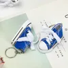 Designer cartoon shoes Silicone Creative Key chain accessories Key chain PU leather letter pattern car key chain Jewelry gift accessories