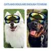 Hundkläder husdjur levererar medium och stora hundar svala vattentäta vindtät snöbeständiga uv solglasögon militära taktiska skyddsglasögon