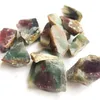 Decoratieve beeldjes Groothandel enige plaats in de wereld Paars Groen Agaat Qin Jade Oude Chinese Mysterieuze Ruwe Steen Sieraden Materiaal