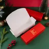 Gift Wrap LBSISI Life 20pcs Christmas Candy Cookie Nougat Paper Box Gift Biscuit Wrapper Paper Boxes Flip Box For Xmas Year 231030