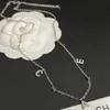 Boutique Designer Merk Ketting Hoge Kwaliteit 925 Verzilverd Brief Lange Ketting Klassieke Luxe Sieraden Accessoires Ontwerp voor Vrouwen Romantische Liefde Gift Ketting