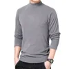 Intimo termico da uomo T-shirt invernale da uomo T-shirt a maniche lunghe Dolcevita Intimo termico di alta qualità Morbido pile sottile mantieni caldo Camicia Homme 4xl 231030