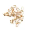 100pcs/lot Melon Seeds Buckle Pendants Clasps Hook Clips Bails Connectors Copper Charm Beads Supplies For Jewelry Making DIY Jewelry MakingJewelry Findings