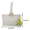 Schoudertassen Mini Cloud Fold Bag Damestas Handtas Emmer Zachte tas Hanger Trend Kussen Cross Bagcatlin_fashion_bags