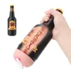 Giocattoli per adulti OLO Manuale Masturbatore maschile Bottiglia di birra portatile Morbida figa orale Vera vagina SexToys Giocattolo erotico per adulti Giocattoli del sesso per uomini Regalo 231030