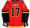 2023新しい卸売エドアイスホッケージャージカルガリー10ジョナサンヒューベードー17 Lucic 91 Nazem Kadri Mangiapane Markstrom