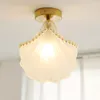 Ceiling Lights Modern LED Glass For Living Room Bedroom Aisle Lamps Luxury Crystal Chandeliers Indoor Lighting Fixtures