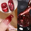 Nail Polish UR SUGAR 7ml Red Color Cat Magnetic Gel Pansy Purple Cerise Pink Semi Permanent Laser Soak Off UV Manicure 231030