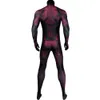 Cosplay halloween carnaval super-herói cosplay traje temerário d impressão zentai herói macacão fantasia bodysuit