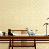 Fonds d'écran Simple Moderne Style chinois Papier peint Chambre Salon Étude Retour Modèle Classique Zen El