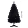 Decorações de Natal 60/90 CM Criptografia Árvore Negra Mini Artificial Natal Decoração de Plástico Família Decoração de Natal Ornamento Presente de Natal 231027