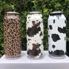 Designer Cups With LOGO Adventure Leopard Cow Design Tumblers Handle Lids Car Mugs vacuum Insulated Drinking Water Bottles