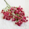 Dekorativa blommor 6st! Hi-Q Real Touch Felt Flower Silicone Artificial Baby's Breath Wedding Latex Colorful BabysBreath Wholesale